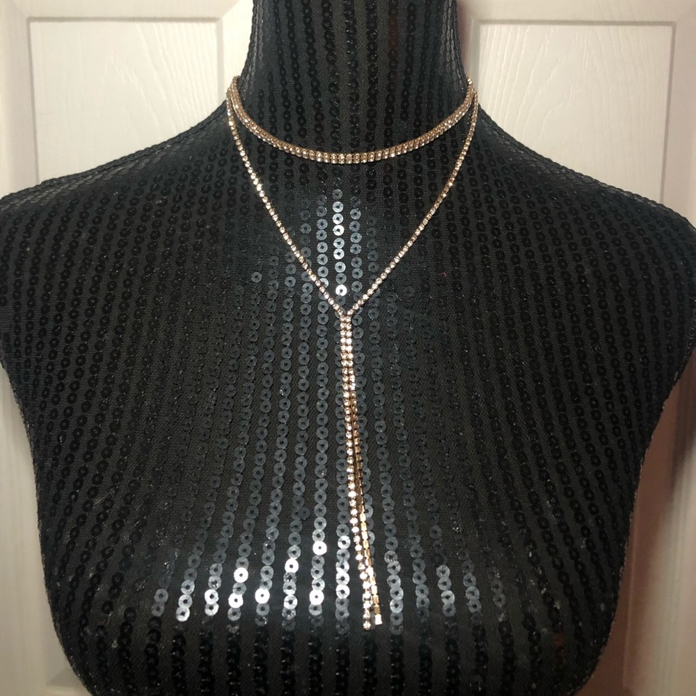 Fashion Nova Diamond Choker